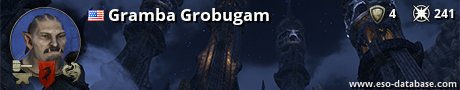 Signatur von Gramba Grobugam