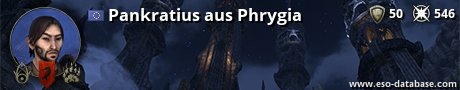 Signatur von Pankratius aus Phrygia