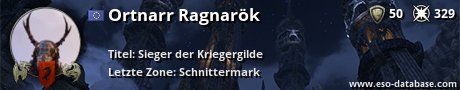 Signatur von Ortnarr Ragnarök