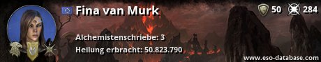 Signatur von Fina van Murk