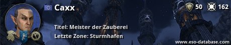 Signatur von Caxx