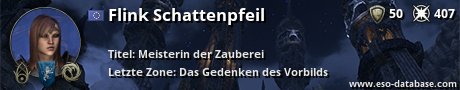 Signatur von Flink Schattenpfeil