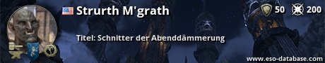 Signatur von Strurth M'grath