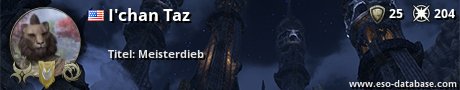 Signatur von I'chan Taz
