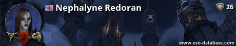 Signatur von Nephalyne Redoran