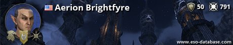 Signatur von Aerion Brightfyre