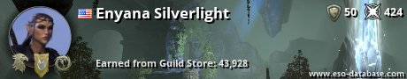 Signatur von Enyana Silverlight