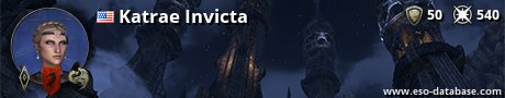 Signatur von Katrae Invicta