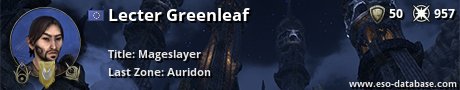 Signatur von Lecter Greenleaf