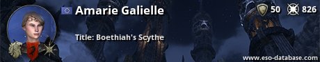 Signatur von Amarie Galielle