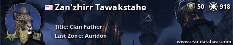 Signatur von Zan'zhirr Tawakstahe