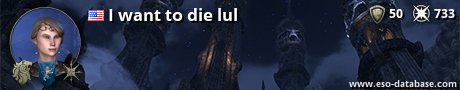 Signatur von I want to die lul