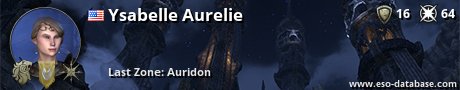 Signatur von Ysabelle Aurelie
