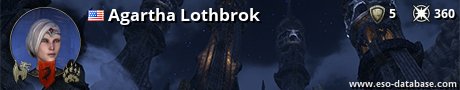 Signatur von Agartha Lothbrok