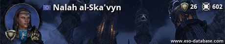 Signatur von Nalah al-Ska'vyn