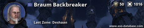 Signatur von Braum Backbreaker