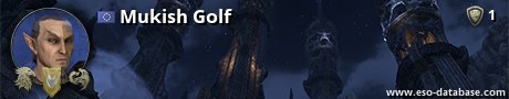 Signatur von Mukish Golf
