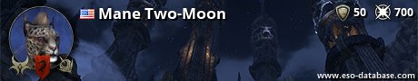 Signatur von Mane Two-Moon