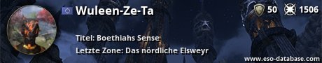 Signatur von Wuleen-Ze-Ta