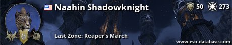 Signatur von Naahin Shadowknight