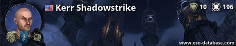 Signatur von Kerr Shadowstrike