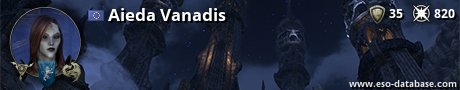 Signatur von Aieda Vanadis