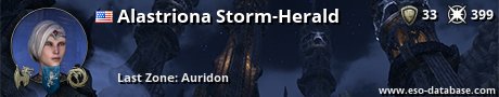 Signatur von Alastriona Storm-Herald