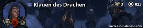 Signatur von Klauen des Drachen