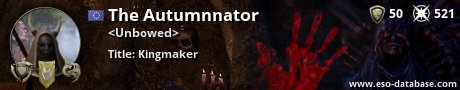 Signatur von The Autumnnator
