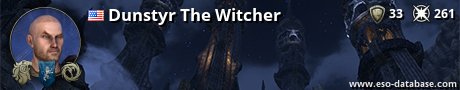 Signatur von Dunstyr The Witcher