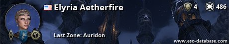 Signatur von Elyria Aetherfire