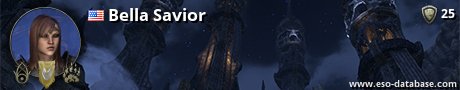 Signatur von Bella Savior