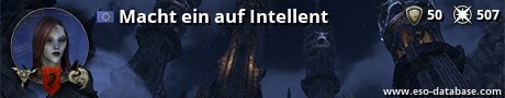 Signatur von Macht ein auf Intellent