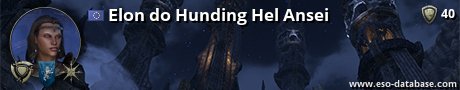 Signatur von Elon do Hunding Hel Ansei