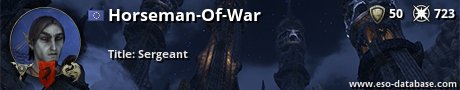 Signatur von Horseman-Of-War