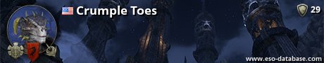 Signatur von Crumple Toes
