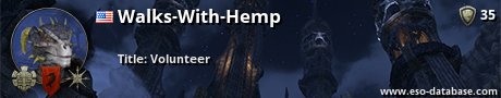 Signatur von Walks-With-Hemp