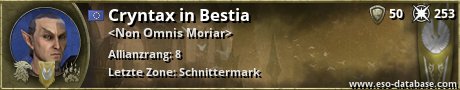 Signatur von Cryntax in Bestia