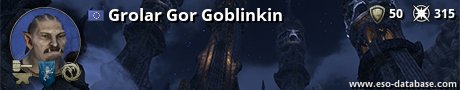 Signatur von Grolar Gor Goblinkin