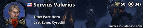 Signatur von Servius Valerius