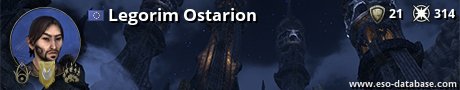 Signatur von Legorim Ostarion