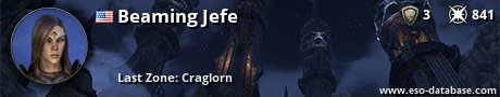 Signatur von Beaming Jefe
