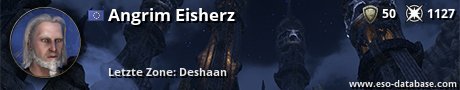 Signatur von Angrim Eisherz