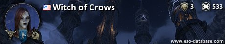 Signatur von Witch of Crows