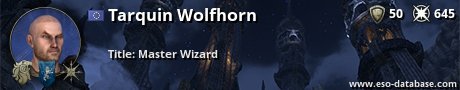 Signatur von Tarquin Wolfhorn