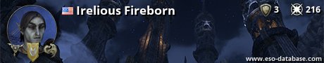 Signatur von Irelious Fireborn