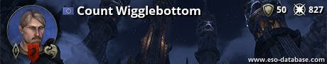 Signatur von Count Wigglebottom
