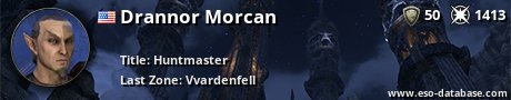Signatur von Drannor Morcan