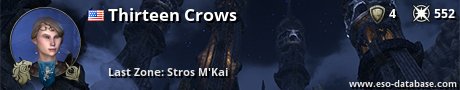 Signatur von Thirteen Crows