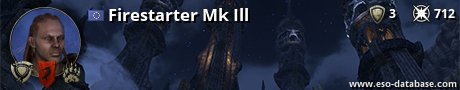 Signatur von Firestarter Mk Ill